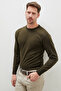 Basic Crew Neck Regular Fit Knitwear Sweater - 2