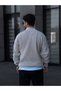 Men's Thessaloniki Knitted Half-Zip Knitwear Sweater Winter Thick Textured Stand Collar Premium - 5