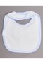 Plain White Bibs - 3