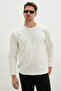 Printed crew neck sweatshirt - 6
