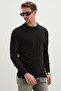Basic Crew Neck Regular Fit Knitwear Sweater - 7
