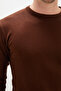 Basic Crew Neck Regular Fit Knitwear Sweater - 7