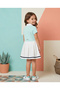 Colorblock Polo Collar Dress - 2