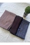 Hijab Cotton Thin Soft Textured Zig Zag Pattern Jacquard Shawl Set of 3 and Makeup Mirror - 4