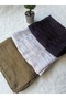 Hijab Cotton Thin Soft Textured Zig Zag Pattern Jacquard Shawl Set of 3 and Makeup Mirror - 3