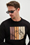 3 Thread Mountain Printed Crew Neck Sweatshirt - 4