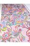 Pink Fabric with Multi-Colored Floral Pattern, Thin Cotton Woven Fabric for Dresses & Shirts, Width: 145cm - 2