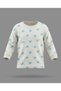 Printed Crew Neck Pajama Sets - 3