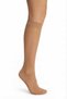 10-Pack Skin Color (57) 20 Denier Thin Knee-Length Socks Set - Casual, Office, Under-Pants Nylon Socks - Special Production Sleep Band with Gift - 3
