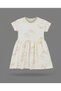 Printed Round Neck Dress - 3