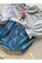 Handmade 100% Cotton Rabbit Embroidered Baby Girl Salopet - 7