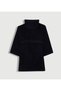 Plain Navy Blue Bath Robes - 2