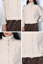 Taş Perry Women's Seasonal Jacket with Front Snap Fasteners, Elastic Cuffs and Stand Collar - 5