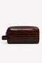 Eredita Genuine Crocodile Patterned Men's Bag - 6