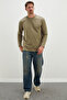 Printed crew neck sweatshirt - 4
