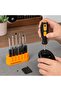 8-in-1 Multi-Bit Screwdriver Set with Ergonomic Non-Slip Handle and Organizer Holder - for Home, Electronics, and Precision Work - 4