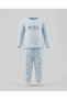 Printed Crew Neck Pajama Sets