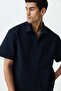 Relaxed Fit Linen-blend shirt - 7
