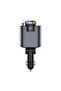 5-in-1 Car Charger 45W Fast Charge Adapter with Essential Oil Aroma Diffuser, USB-C PD 30W, USB Charging Ports, Telescopic Cable, Fragrance Bottles and Multicolor LED Light - 4