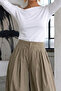 Women's Gabardine Cotton Casual White Blouse - 6