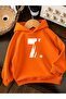 3 Yarn Combed Cotton 7 Printed Unisex Children's Hooded Sweat Wq6