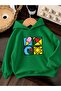 3 Yarn Combed Cotton Summer Printed Unisex Children's Hooded Sweatwear We4