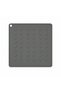 Set of 2 Black and Gray Silicone Trivets 16X16 cm – Hot Pot and Pan Mat Table Countertop Protector - 4