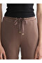 Lcwaikiki Basic Brown Elastic Waist Soft Touch Women's Shorts - 3