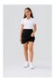 Elastic Waist Gabardine Girls' School Shorts Skirt - Black - 3