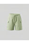 Plain Green Shorts - 2