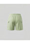 Plain Green Shorts - 3