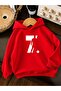 3 Yarn Combed Cotton 7 Printed Unisex Children's Hooded Sweat Wq6