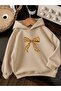 3 Yarn Combed Cotton Ribbon Printed Unisex Children's Hooded Sweat Ww3