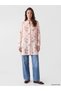 Lcw Grace Pink High Collar Floral Women's Shirt Tunic - 2