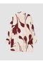 Lcw Everyday Burgundy Floral Women's Shirt Tunic - 3