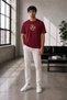 Unisex Oversize One Piece Portgas D. Ace Embroidered Anime T-Shirt 100% Cotton - 2
