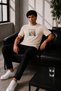 Unisex Oversize One Piece Silvers Rayleigh Embroidered Anime T-Shirt 100% Cotton - 5