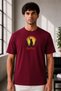 Unisex Oversize One Piece Monkey D. Luffy Embroidered Anime T-Shirt 100% Cotton