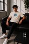 Unisex Oversize One Piece Marco Embroidered Anime T-Shirt 100% Cotton - 5