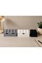 3-Piece Brick Block Design Desktop Organizer Modular Storage Box with Drawers - 2