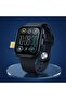 SM402 Android Smart Watch with 2.2 Inch HD Display, SIM Card Slot, Front Camera, Dual Straps - Black - 3