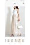 Two Piece Look Dress Beige - 3