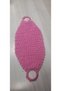 Hand-Knitted Pink Color Long Yarn