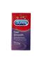 واقي ذكري رقيق مع زيادة في المزلق من ديوركس - 12قطعة