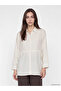 Lcw Modest Ecru Modal Blended Women's Shirt Tunic