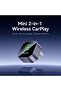 KM31 2-in-1 Wireless CarPlay Adapter with Tri-Band WiFi & Bluetooth 5.0, 1080P Support - 3