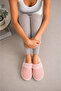 Women's Plush House Slippers Closed Toe Open Heel Warm Soft Sole Winter Slippers Stc1343 - 4
