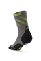 Elliptic Compression Socks - Dark Grey/Lime | Stability and Comfort - 2