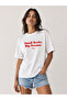 Big Dreams Women's Oversize White T-Shirt