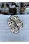 Gold Buckle Detailed Slippers